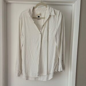 Universal Thread Cream Relaxed Fit Shirt